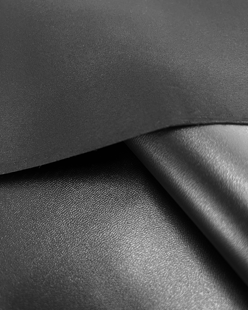 Polyester Fabric Micro PVC (580) black