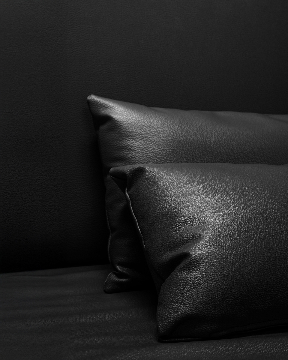 Polyester Fabric Micro PVC (580) black