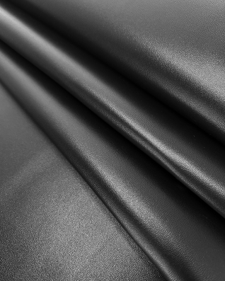 Tkanina poliestrowa Micro PVC (580) czarna