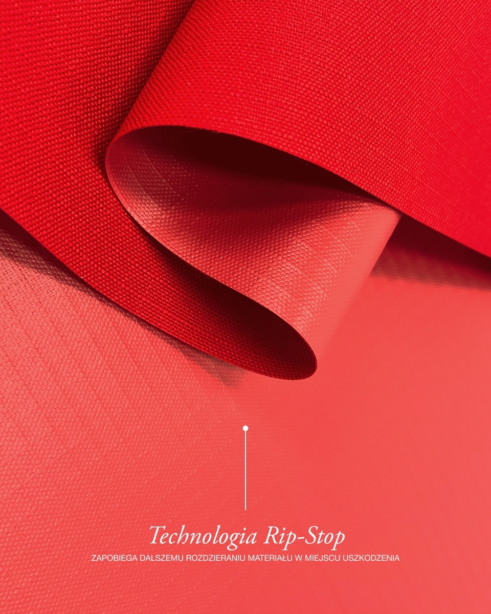 Waterproof Rip-Stop Fabric 600D*600D PVC (171) red