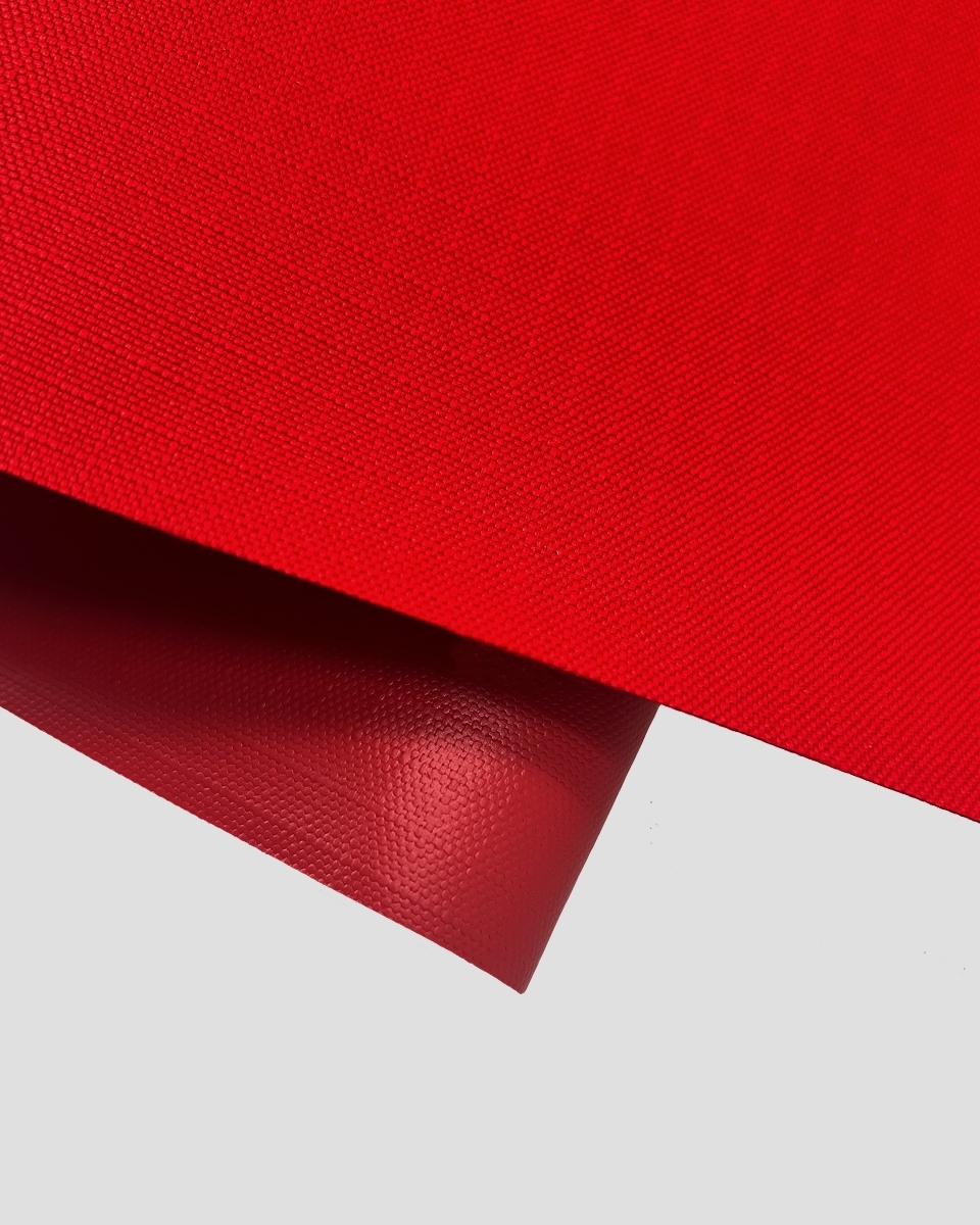 Waterproof Rip-Stop Fabric 600D*600D PVC (171) red