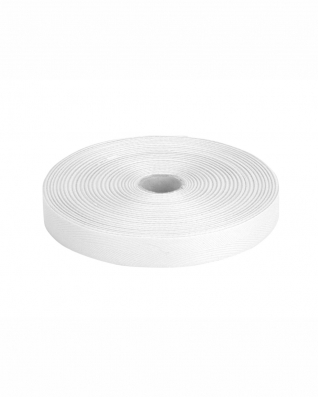Baumwollköperband 10 mm/0,35 mm Weiß (501)