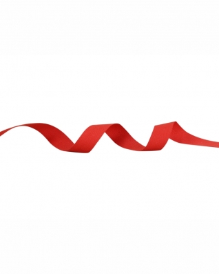 Cotton Twill Tape 20 mm/0,35 mm red (620)
