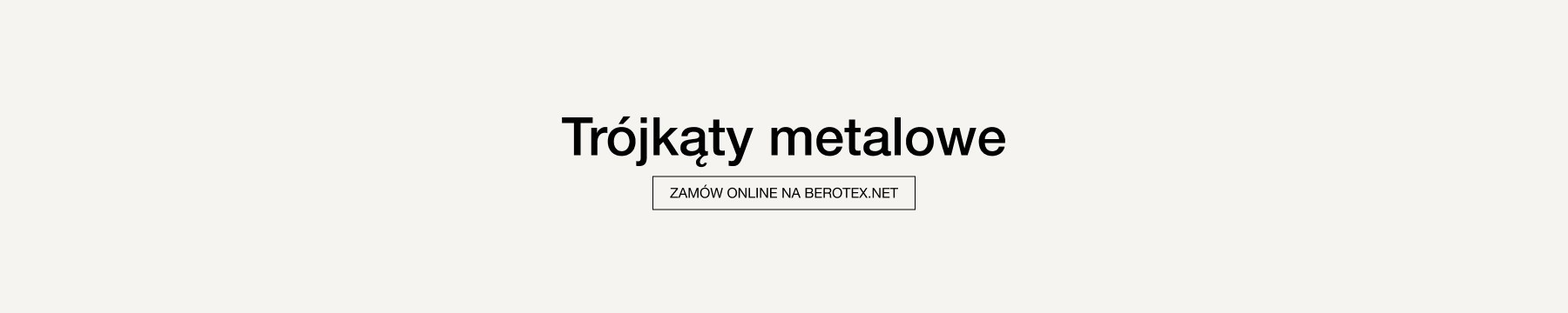 Kovové trojúhelníky – letní ing