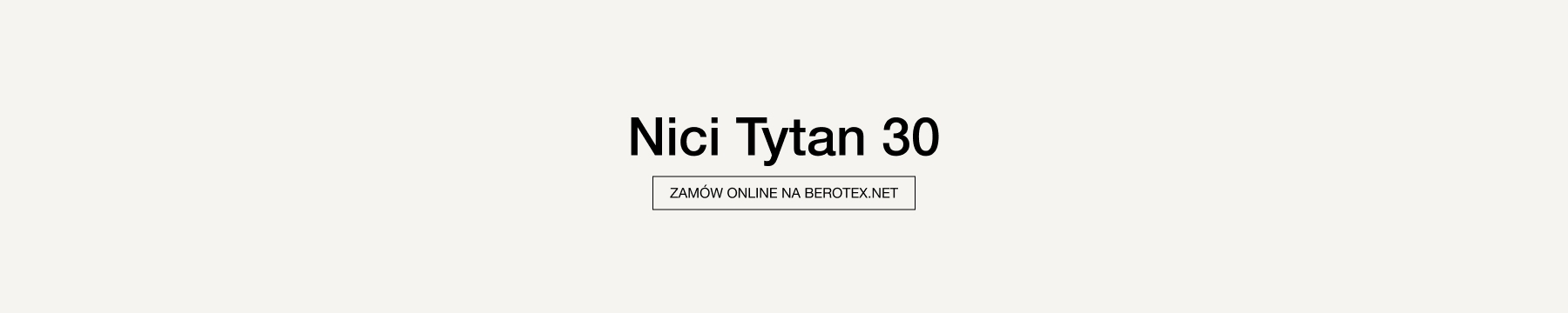 Garne Tytan 30 - Garne für die Kurzwaren- und Schuhindustrie