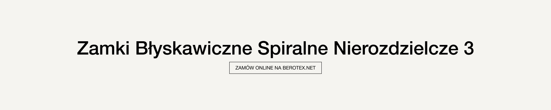 Zamki błyskawiczne spiralne nierozdzielcze #3