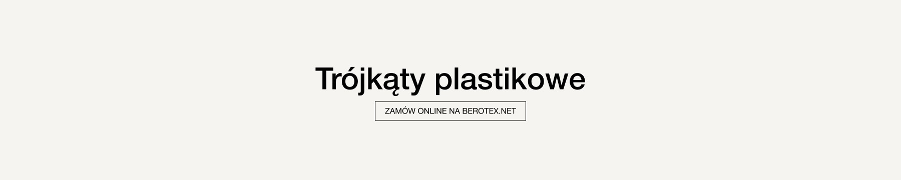 Trójkąty plastikowe – akcesoria do toreb