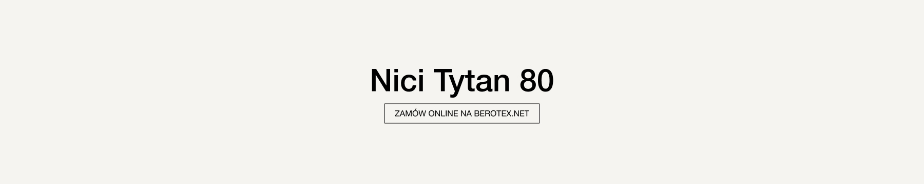 Tytan nitě 80 – pro prošívané a šperky