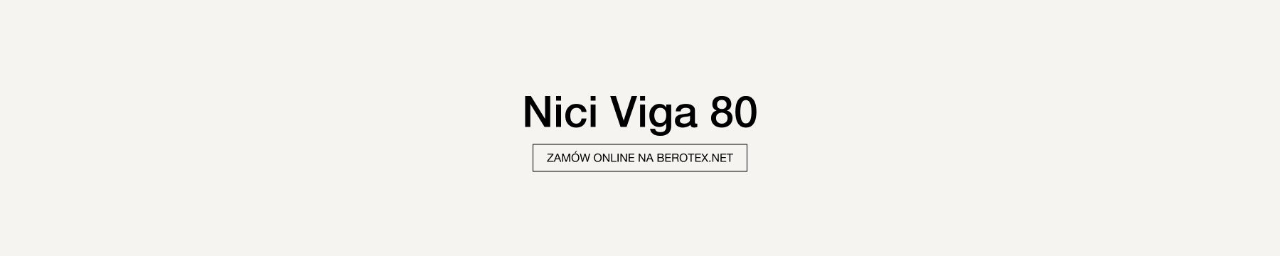 Nici Viga 80 - Ariadna – do szycia odzieży