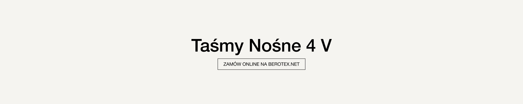 Taśmy nośne 4V – duża wytrzymałość