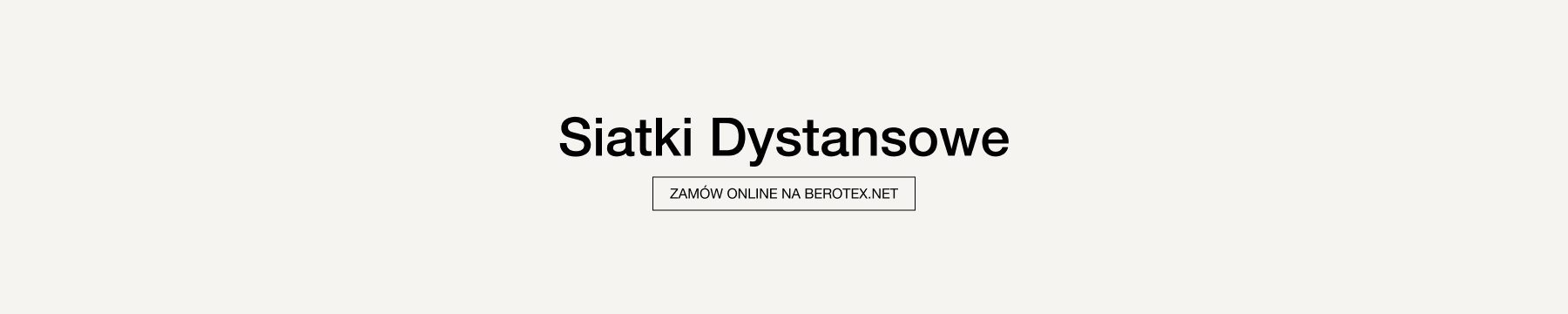 Siatka dystansowa - kaletnicza do plecaka