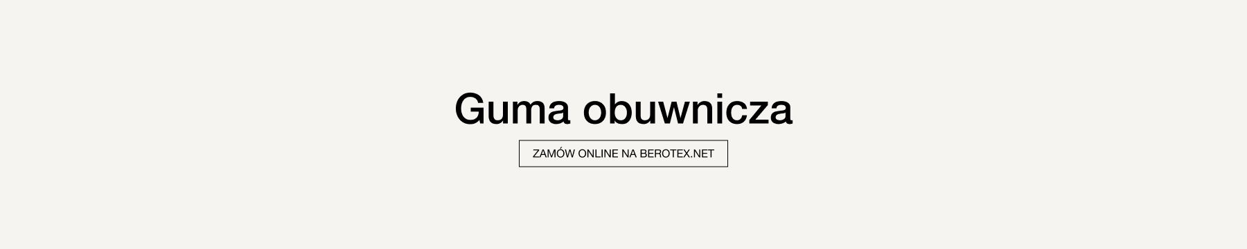 Guma obuwnicza tkana – hurtownia Berotex