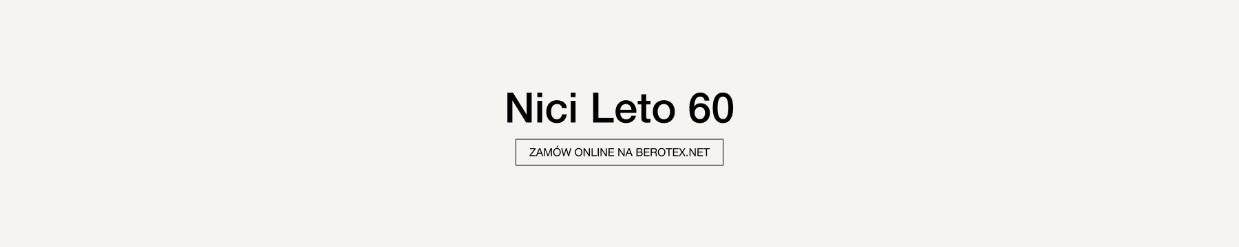 Нитки Leto 60