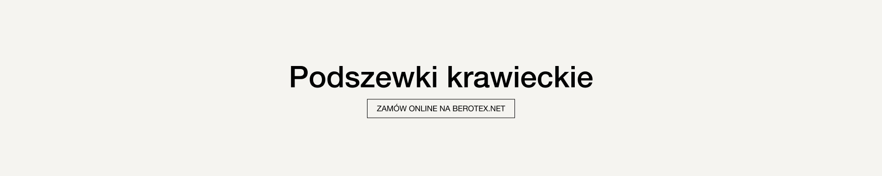 Podszewki krawieckie poliestrowe