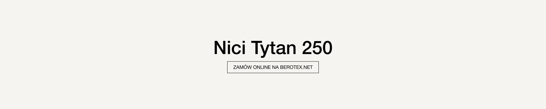 Threads Tytan 250 - Threads für Podszywarek