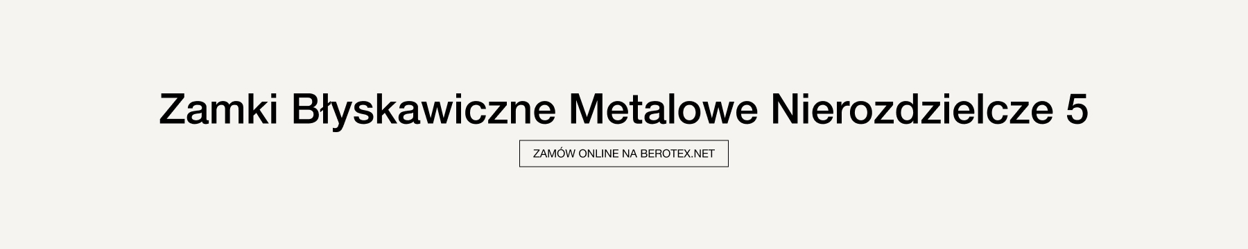Nicht verteilende Metallreißverschlüsse # 5