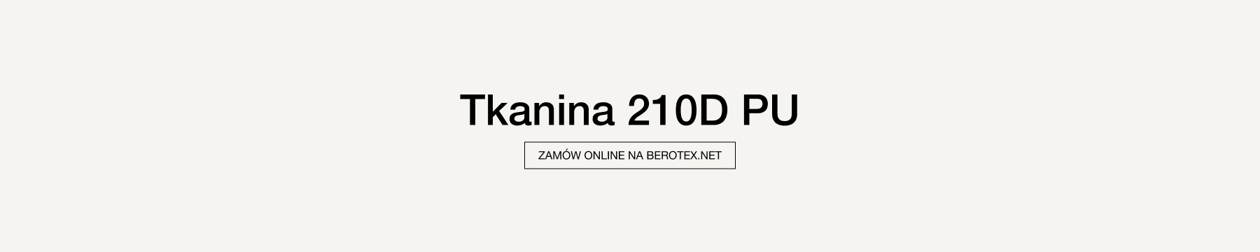210D PU / PA fabric - synthetic fabrics with an additional coating