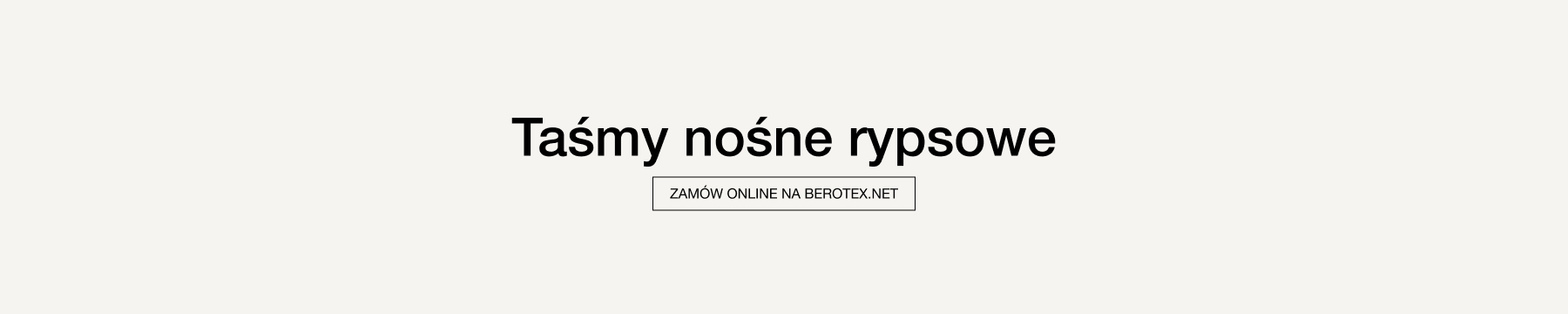 Taśmy rypsowe – hurtownia online