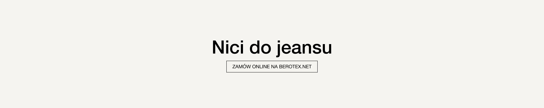Threads for jeans