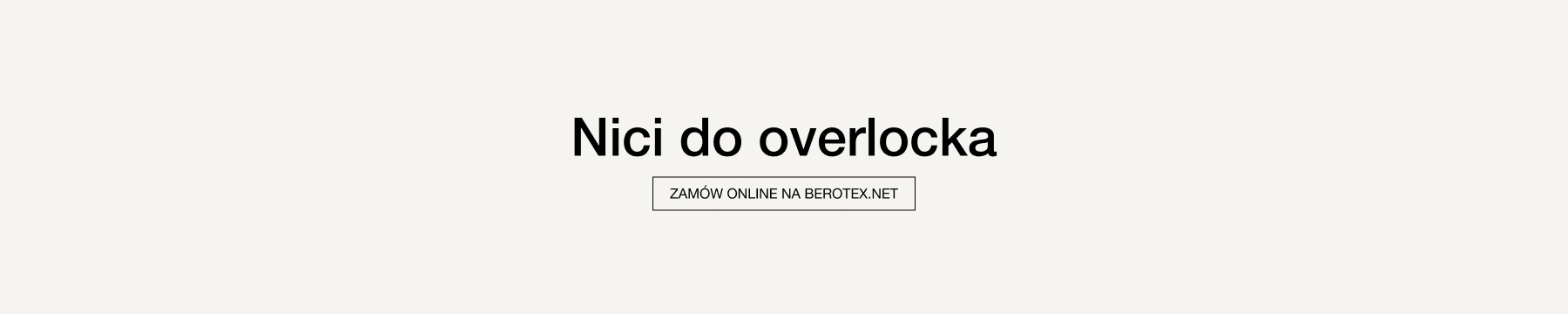 Nici do overlocka -  jakie nici wybrać?