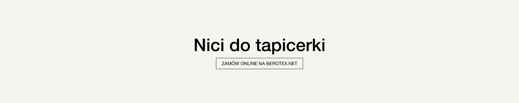 Nici do tapicerki meblowej i samochodowej