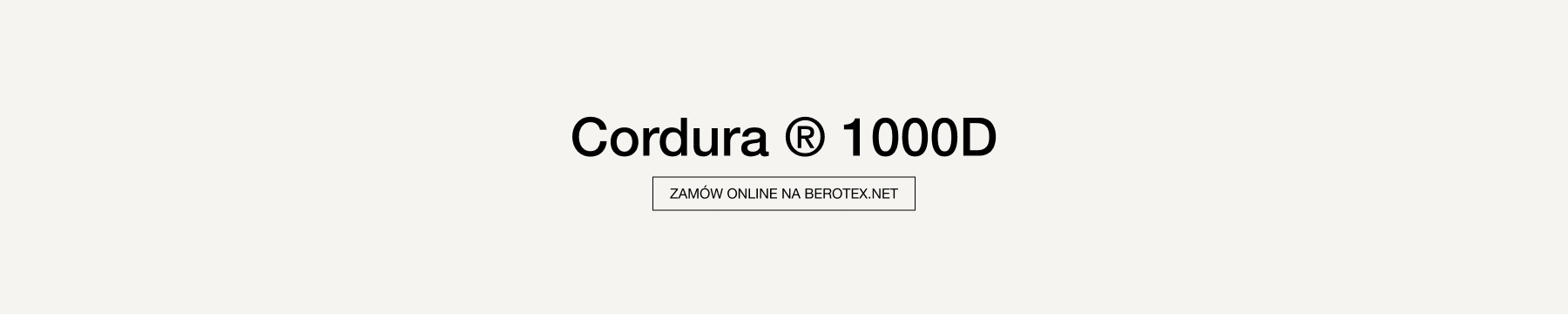 Cordura ® Classic 1000D