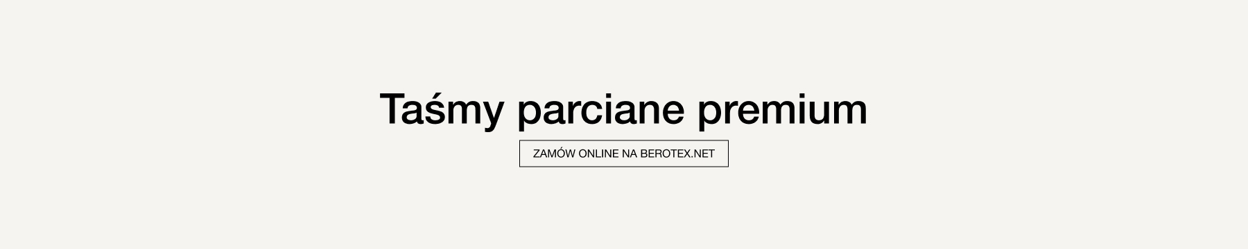 Taśmy parciane premium