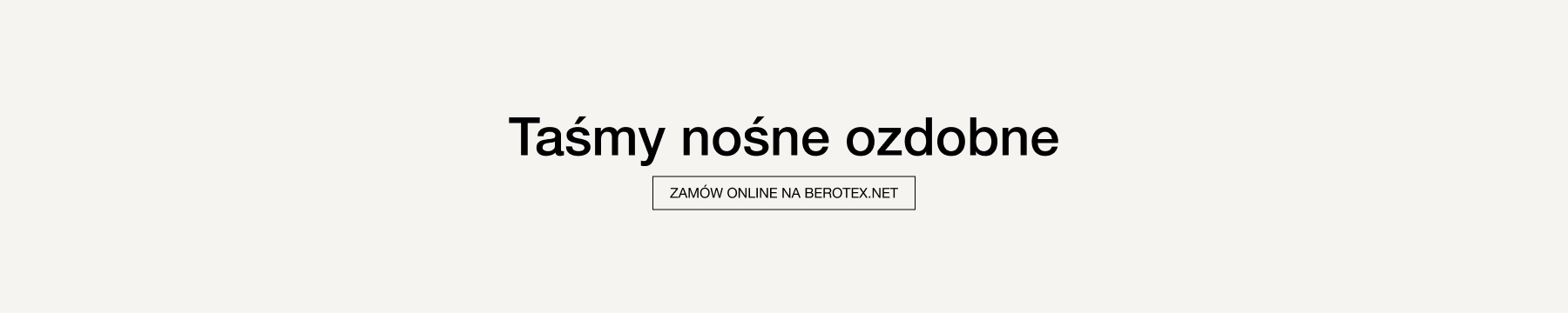 Taśmy nośne ozdobne