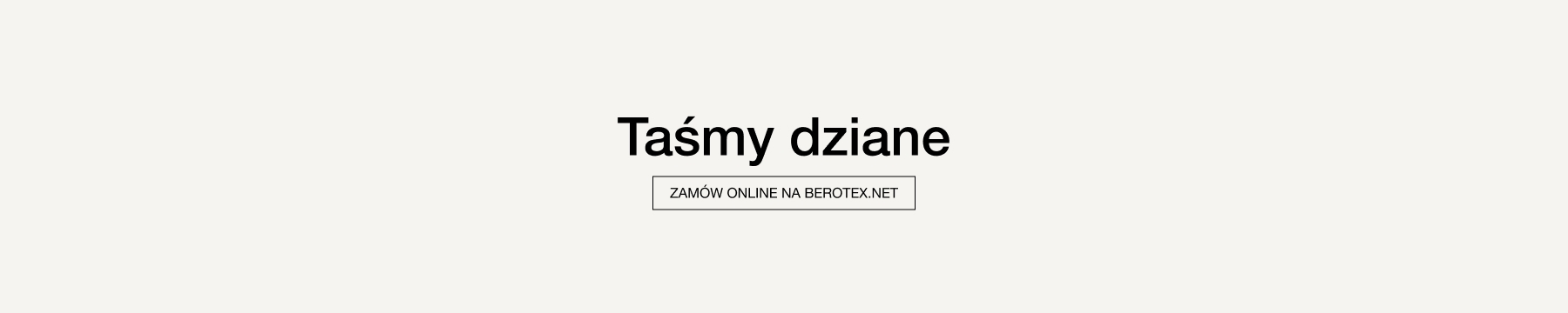 Taśmy dziane