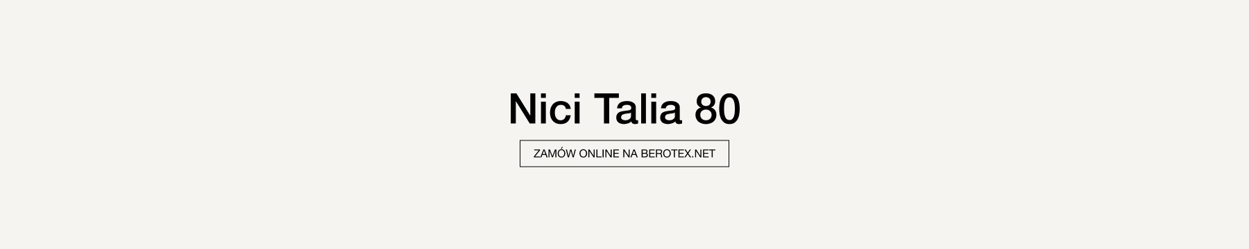 Nici Talia 80