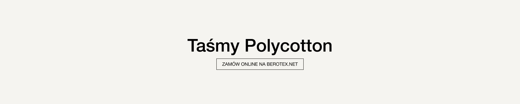 Neue Polycotton-Tragbänder