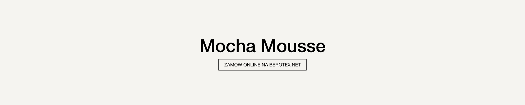 Mocha Mousse