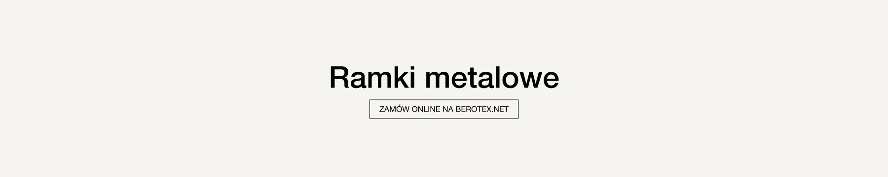 Ramki metalowe – kaletnicze