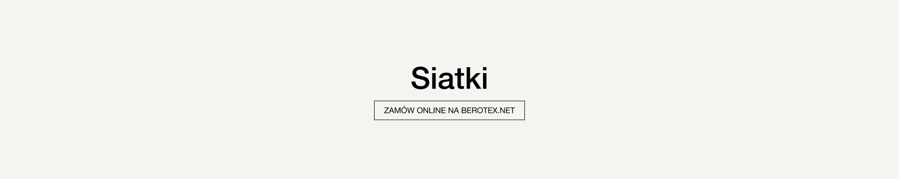 Siatki odzieżowe, kaletnicze i dystansowe
